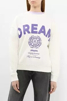 Свитшот хлопковый с принтом GAS