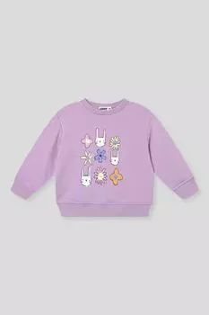 Свитшот хлопковый с принтом GIOCO