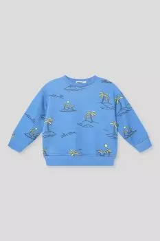 Свитшот хлопковый с принтом GIOCO