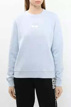 Свитшот хлопковый с принтом Karl Lagerfeld