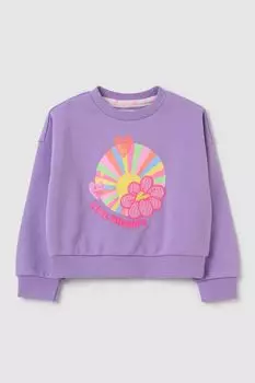 Свитшот хлопковый с принтом LOVE THERAPY