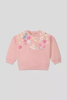 Свитшот хлопковый с принтом Mayoral