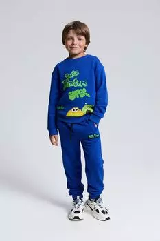 Свитшот хлопковый с принтом MIMIMODA