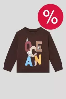 Свитшот хлопковый с принтом OVS