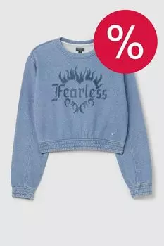 Свитшот хлопковый с принтом OVS