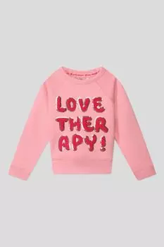 Свитшот хлопковый с принтом OVS