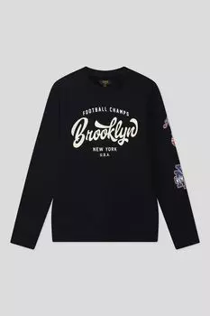 Свитшот хлопковый с принтом OVS