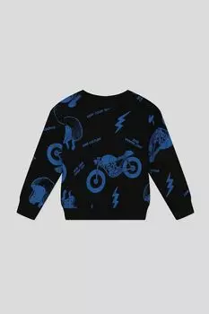 Свитшот хлопковый с принтом OVS