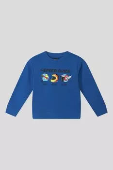 Свитшот хлопковый с принтом OVS