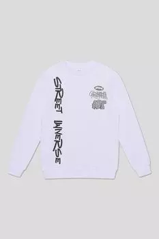 Свитшот хлопковый с принтом OVS