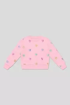 Свитшот хлопковый с принтом OVS