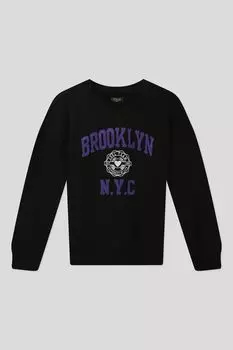 Свитшот хлопковый с принтом OVS