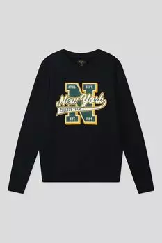 Свитшот хлопковый с принтом OVS