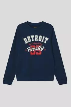 Свитшот хлопковый с принтом OVS