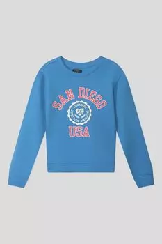 Свитшот хлопковый с принтом OVS