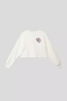 Свитшот хлопковый с принтом OVS