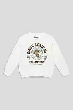 Свитшот хлопковый с принтом OVS