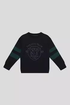 Свитшот хлопковый с принтом OVS