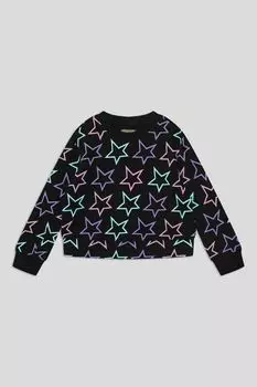 Свитшот хлопковый с принтом OVS