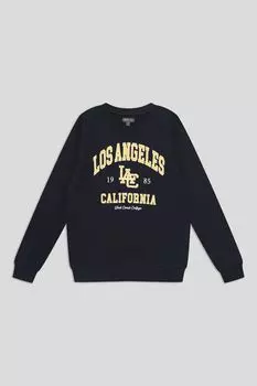 Свитшот хлопковый с принтом OVS