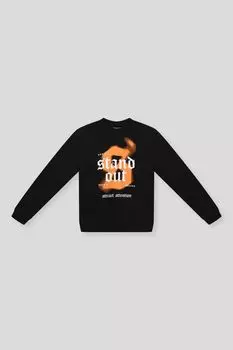 Свитшот хлопковый с принтом OVS