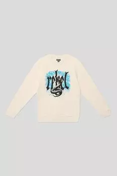 Свитшот хлопковый с принтом OVS