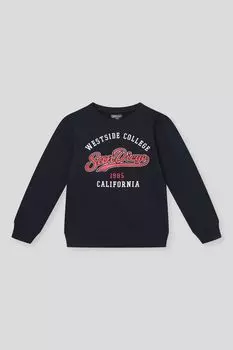 Свитшот хлопковый с принтом OVS