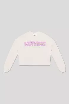 Свитшот хлопковый с принтом OVS