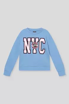 Свитшот хлопковый с принтом OVS