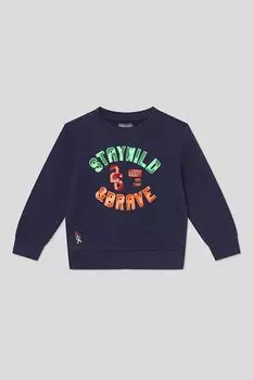 Свитшот хлопковый с принтом OVS