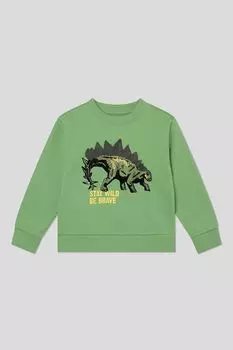 Свитшот хлопковый с принтом OVS