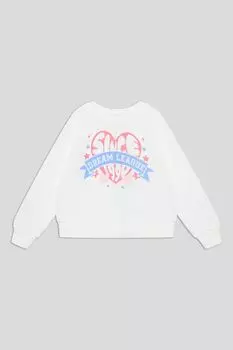 Свитшот хлопковый с принтом OVS