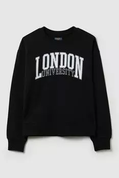 Свитшот хлопковый с принтом OVS