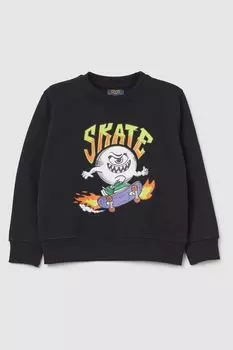 Свитшот хлопковый с принтом OVS