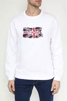 Свитшот хлопковый с принтом PEPE JEANS