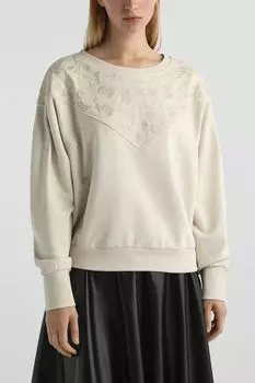 Свитшот хлопковый с вышивкой BOSS