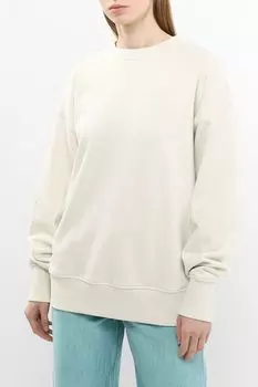 Свитшот хлопковый свободного кроя BOSS