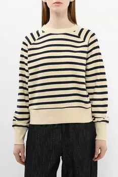 Свитшот хлопковый в полоску Tommy Hilfiger