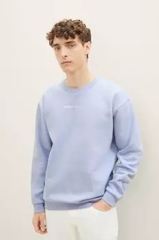 Свитшот из смесового хлопка TOM TAILOR