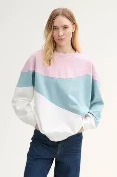 Свитшот из смесового хлопка TOM TAILOR