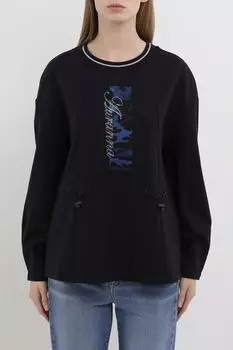 Свитшот на кулиске с принтом Auranna