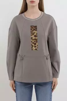 Свитшот на кулиске с принтом Auranna