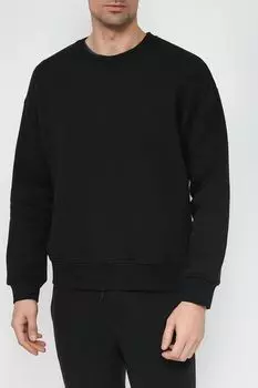 Свитшот однотонный свободного кроя MARCO DI RADI