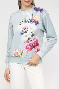 Свитшот с цветочным принтом Auranna
