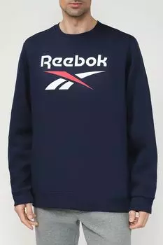 Свитшот с логотипом бренда REEBOK