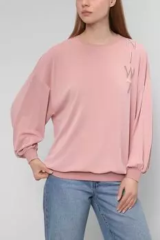 Свитшот с объемными рукавами TWINSET