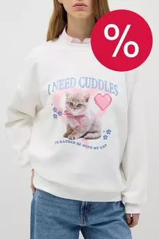 Свитшот с принтом Baby Angel