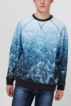 Свитшот с принтом Guess