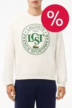 Свитшот с принтом Lacoste