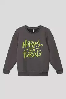 Свитшот с текстовым принтом GIOCO